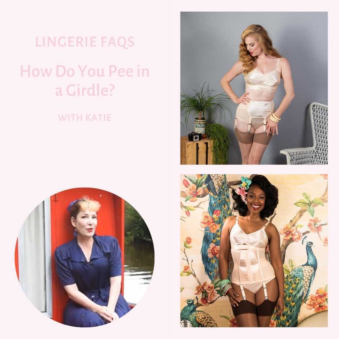 How Do You Pee in a Suspender Belt or Girdle?