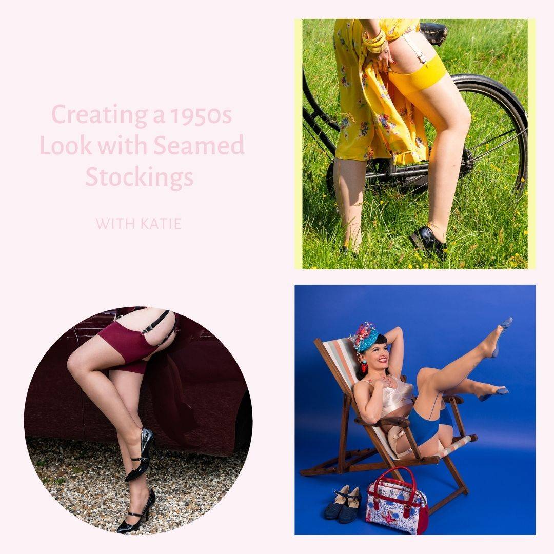 Creating a 1950s Look with Seamed Stockings
