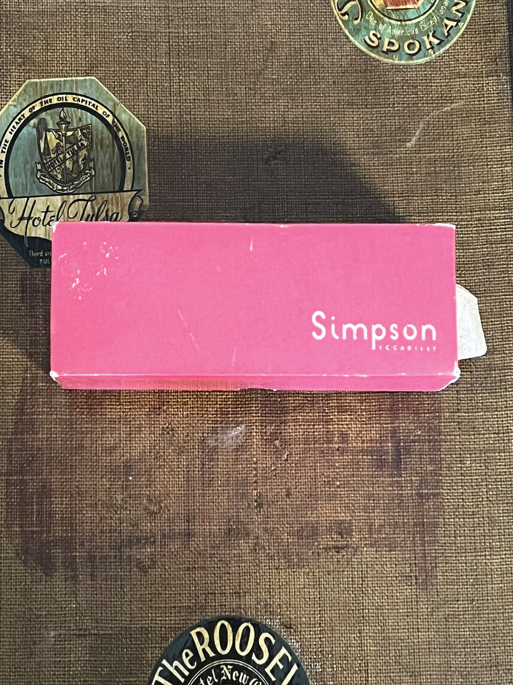 Vintage Simpson Stockings box