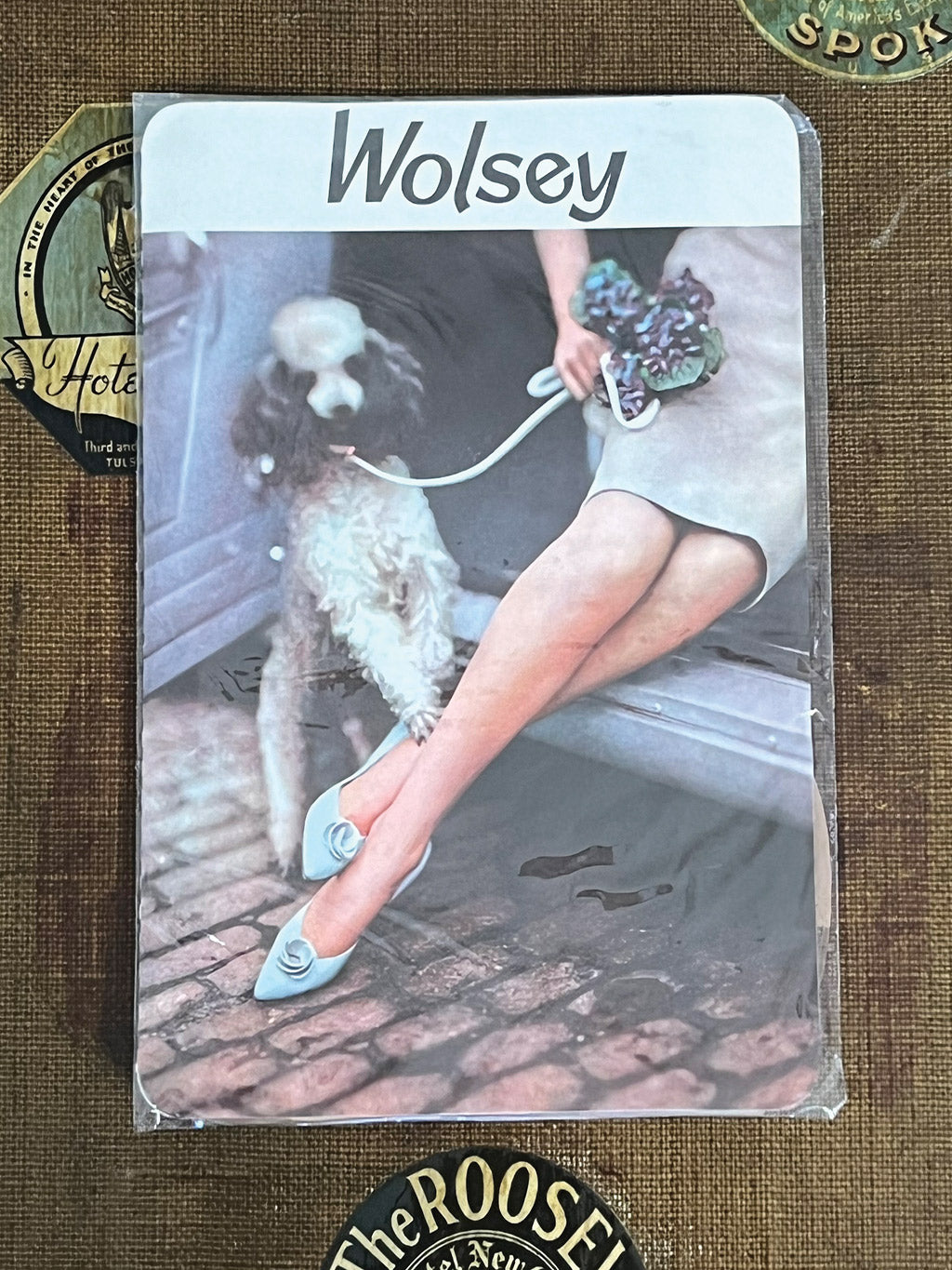 Vintage  Wolsey Gaysheer Fully Fashioned Stockings back