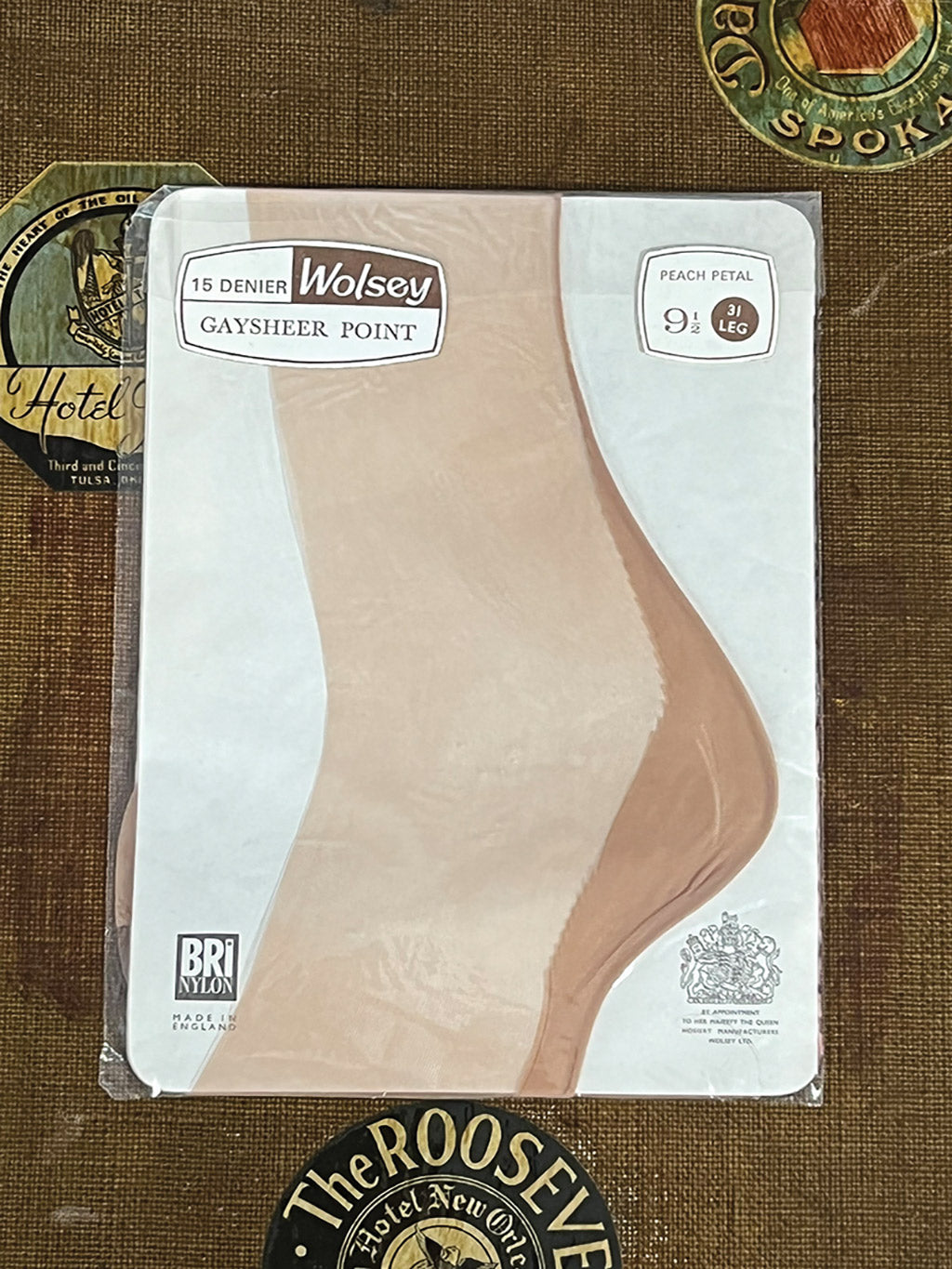 Vintage  Wolsey Gaysheer Fully Fashioned Stockings front