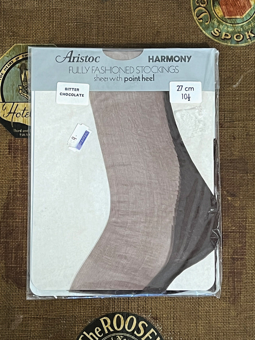 Vintage Aristoc Harmony Fully Fashioned Stockings front