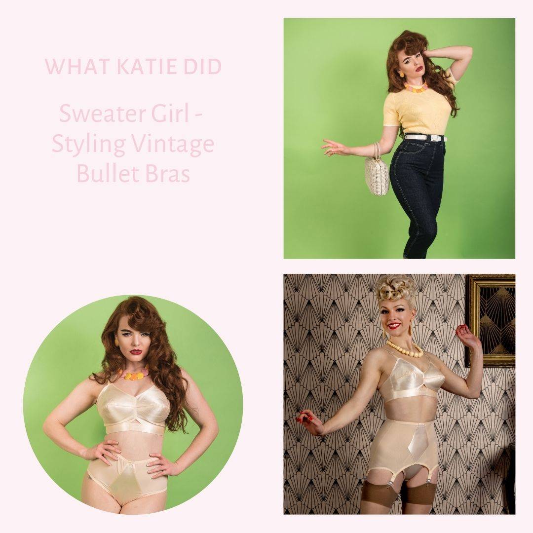 Sweater Girl: Styling Vintage Bullet Bras