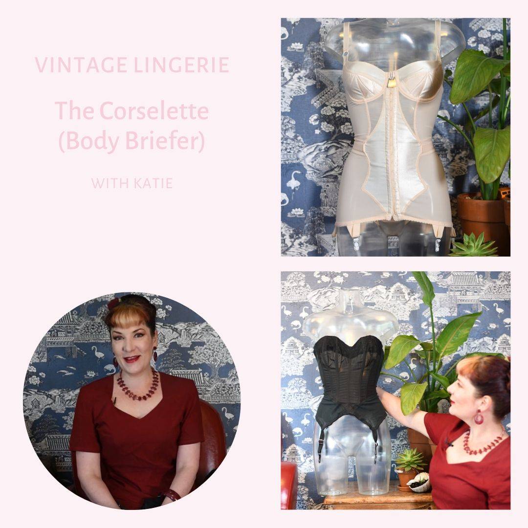 Vintage Lingerie: The Corselette (Body Briefer) Shapewear - What Katie Did
