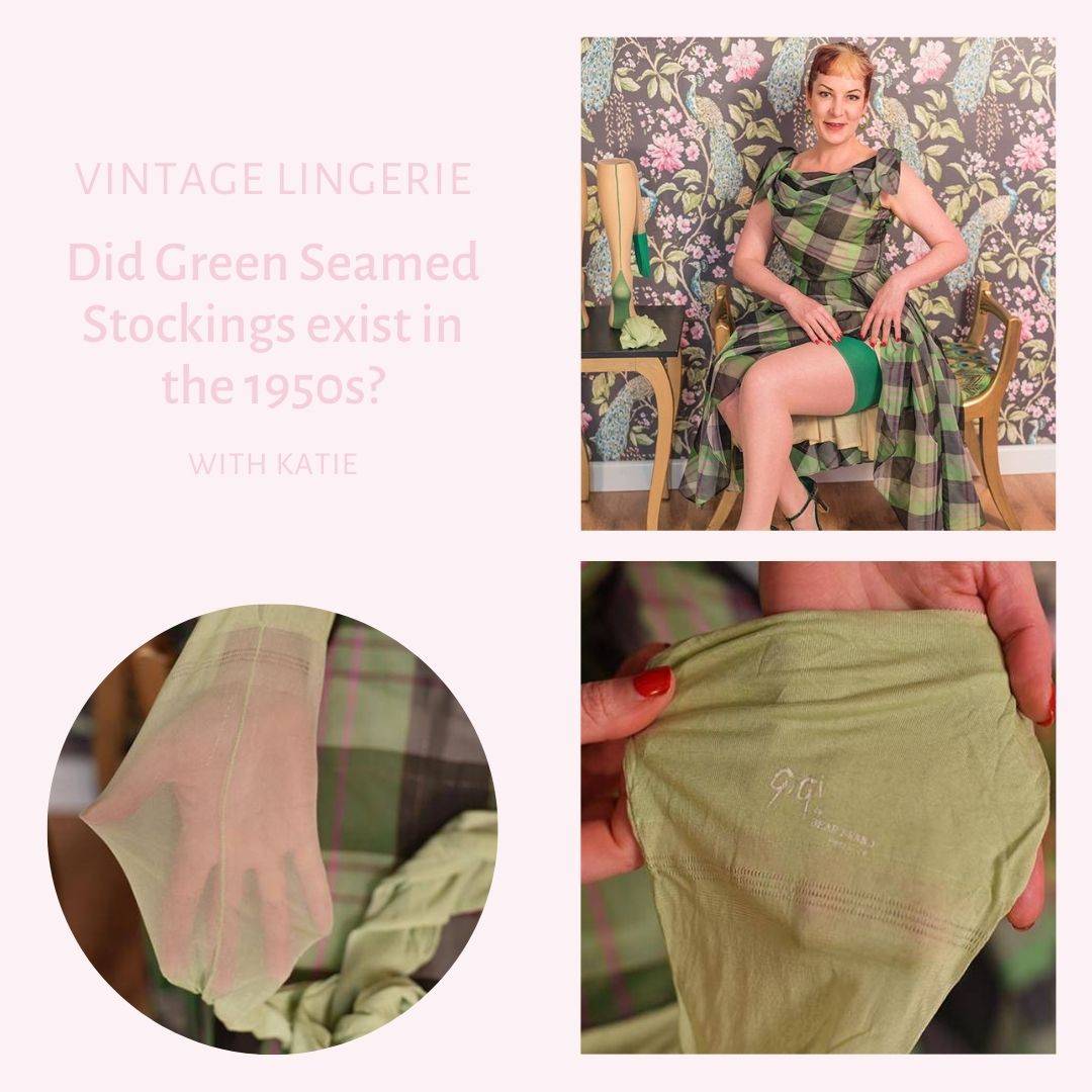 Did Green Seamed Stockings Exist in the 1950s? The Certainly Did