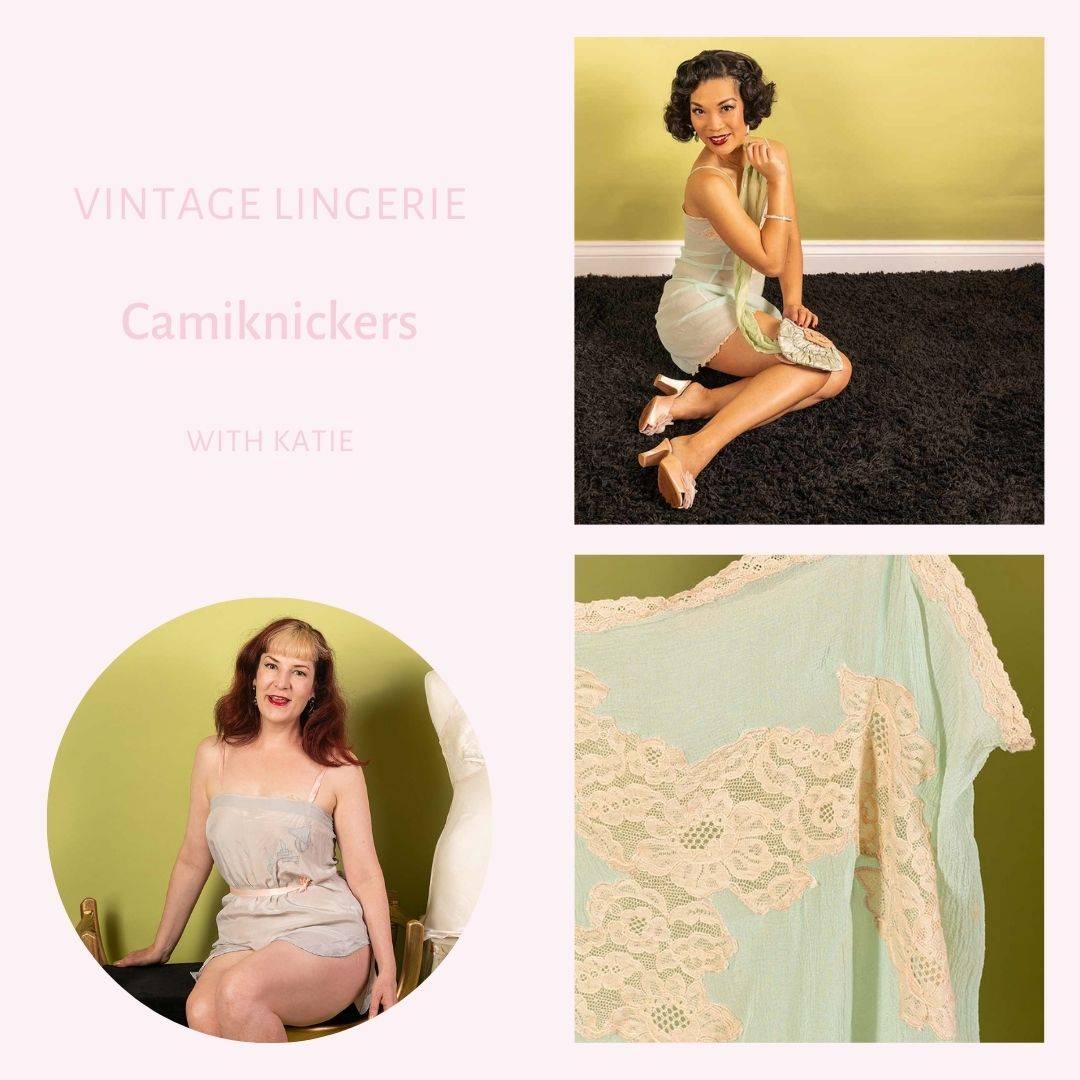 Vintage Lingerie - Camiknickers