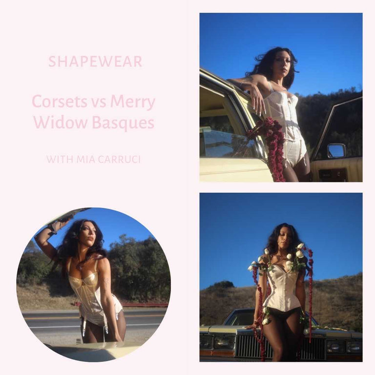 What is the difference between Corsets vs Basques? What Katie Did