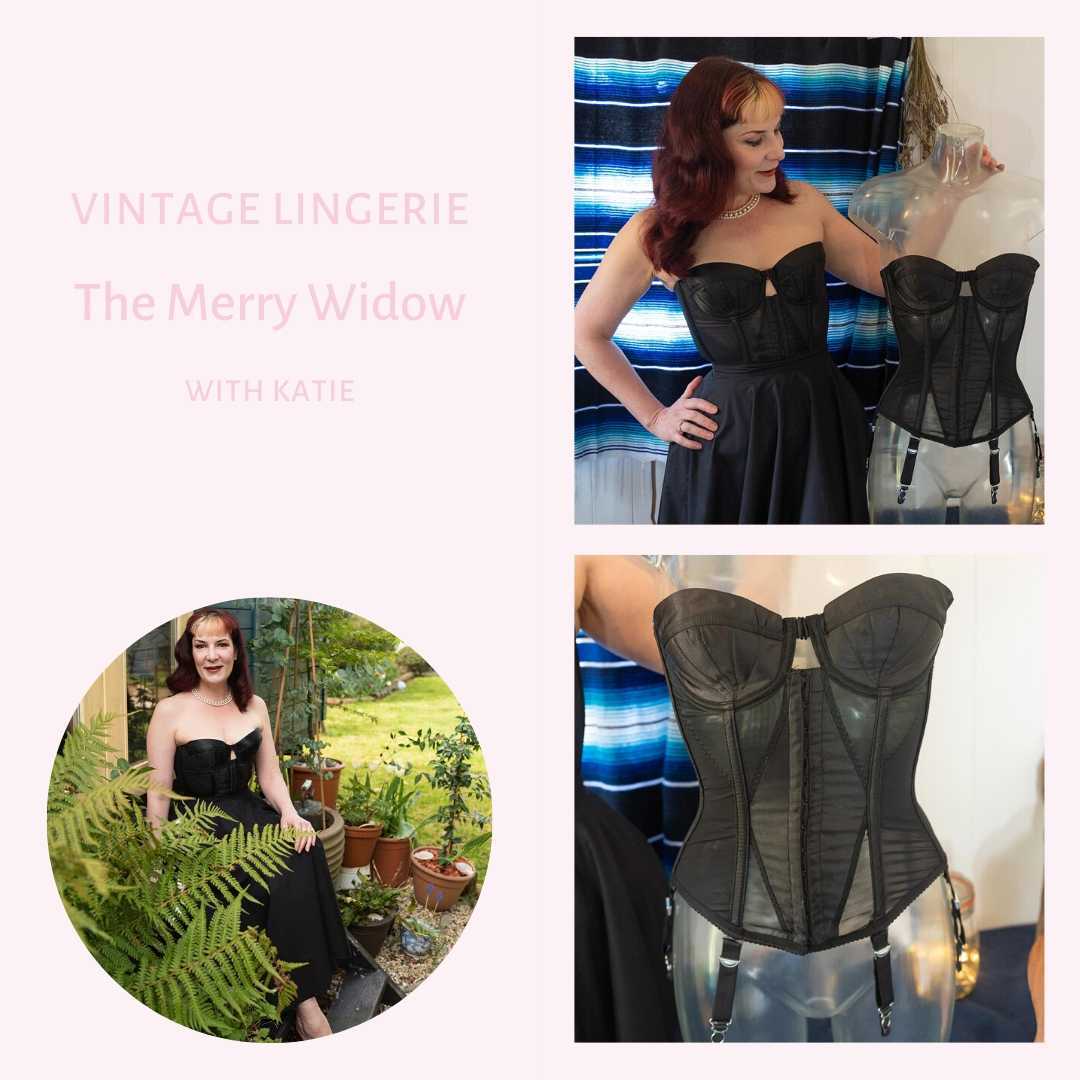 Vintage Lingerie: The Merry Widow Basque