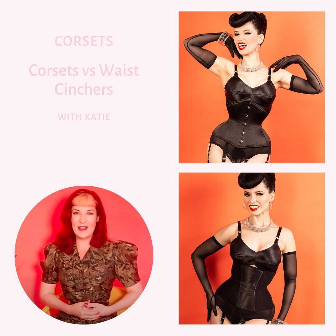 Comparing Waspies, Waist Cinchers and Corsets