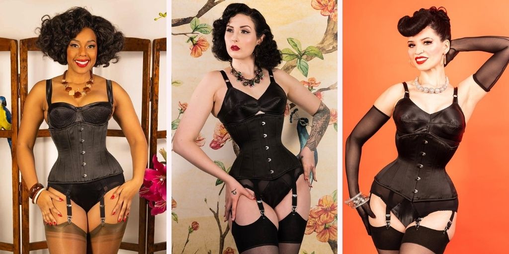 Corsets by What Katie Did. Overbust Corsets and Waist Training Underbust Corsets.