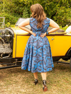 Remus Thomasina 1950s Motor Racing Dress