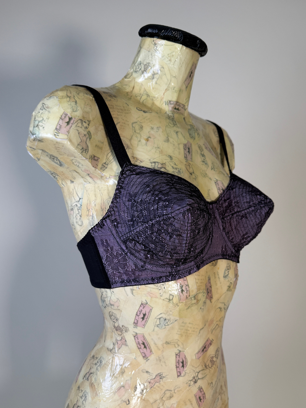 AL258 Lilac Lace bra 34C