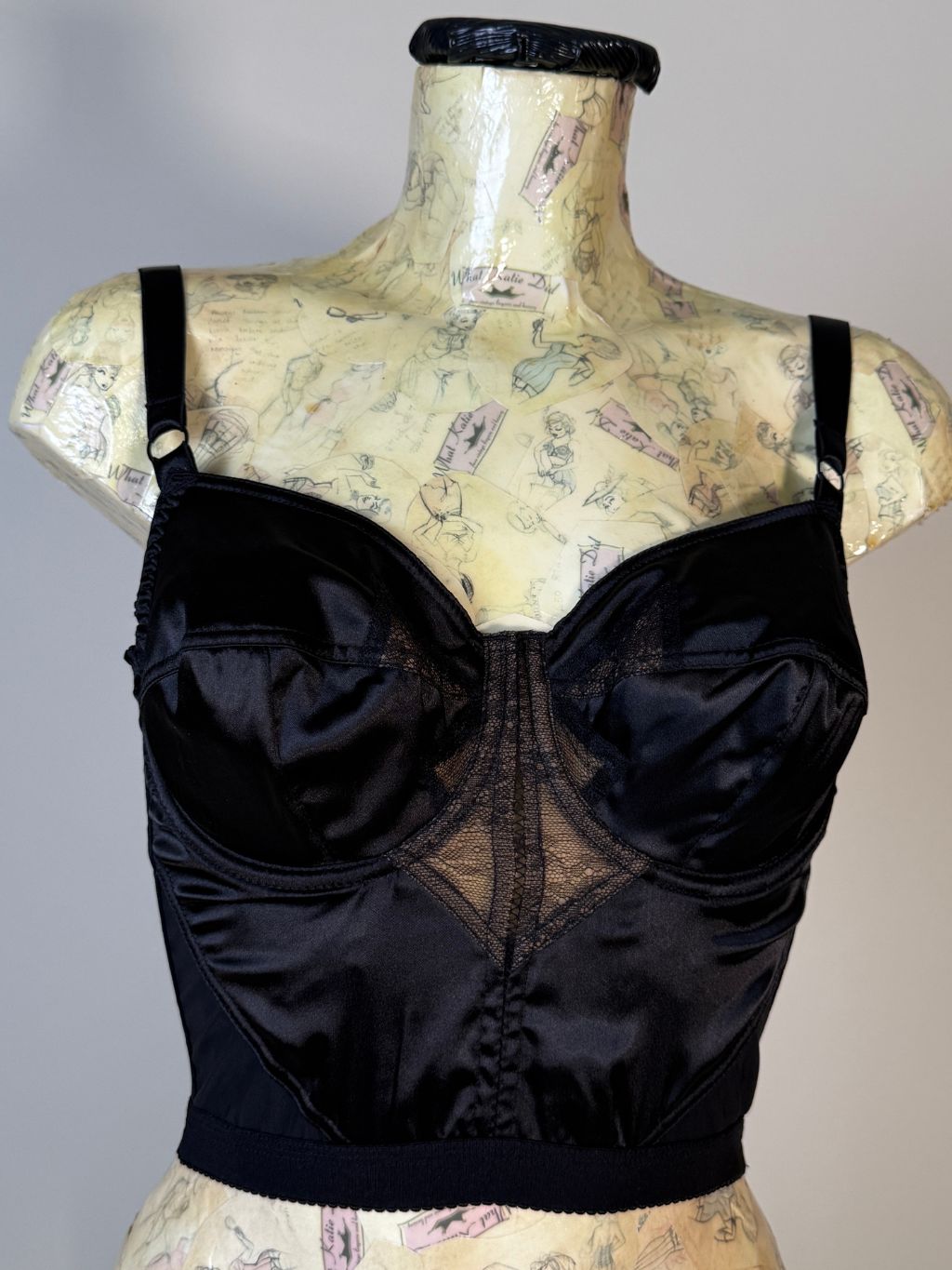 AL269 Longline Bow Bra 32DD, 32F, 34DD