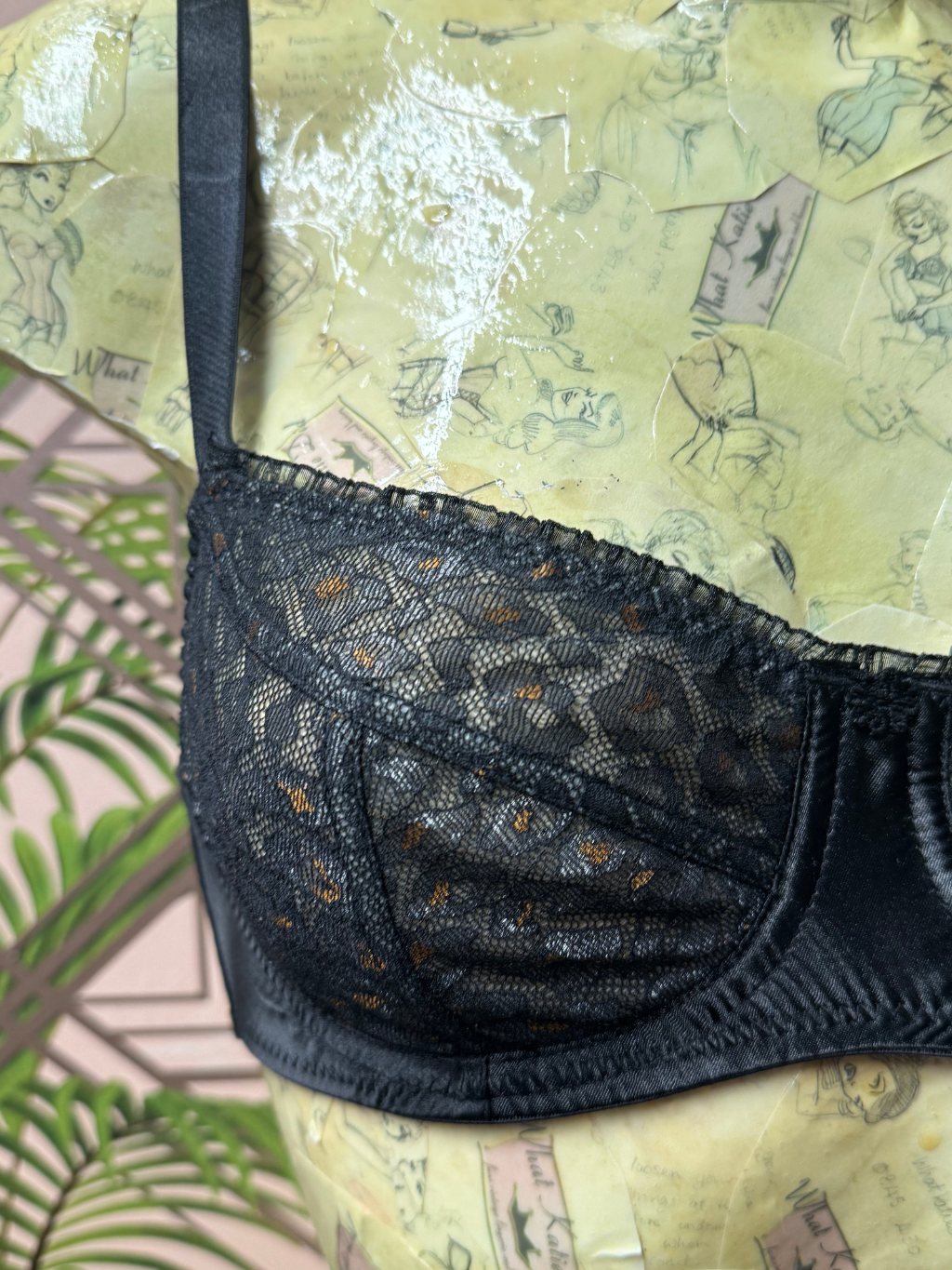 AL271 Chetah Lace Bra 32DD, 34B, 32C