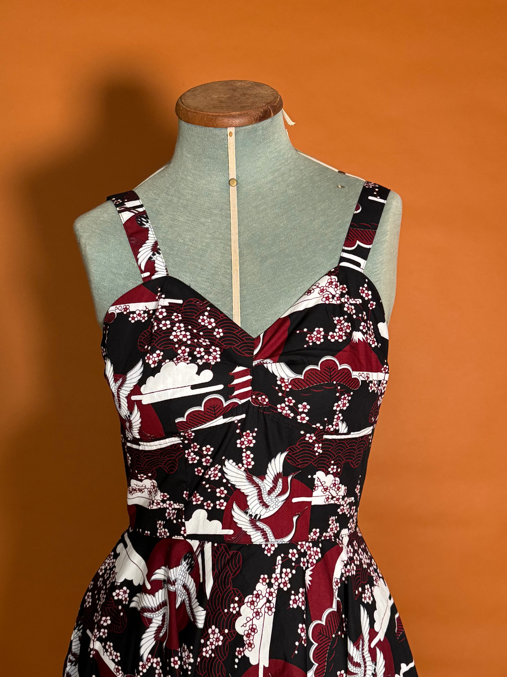 SD002 SAMPLE Claret dress with Bolero UK 8 / US 4