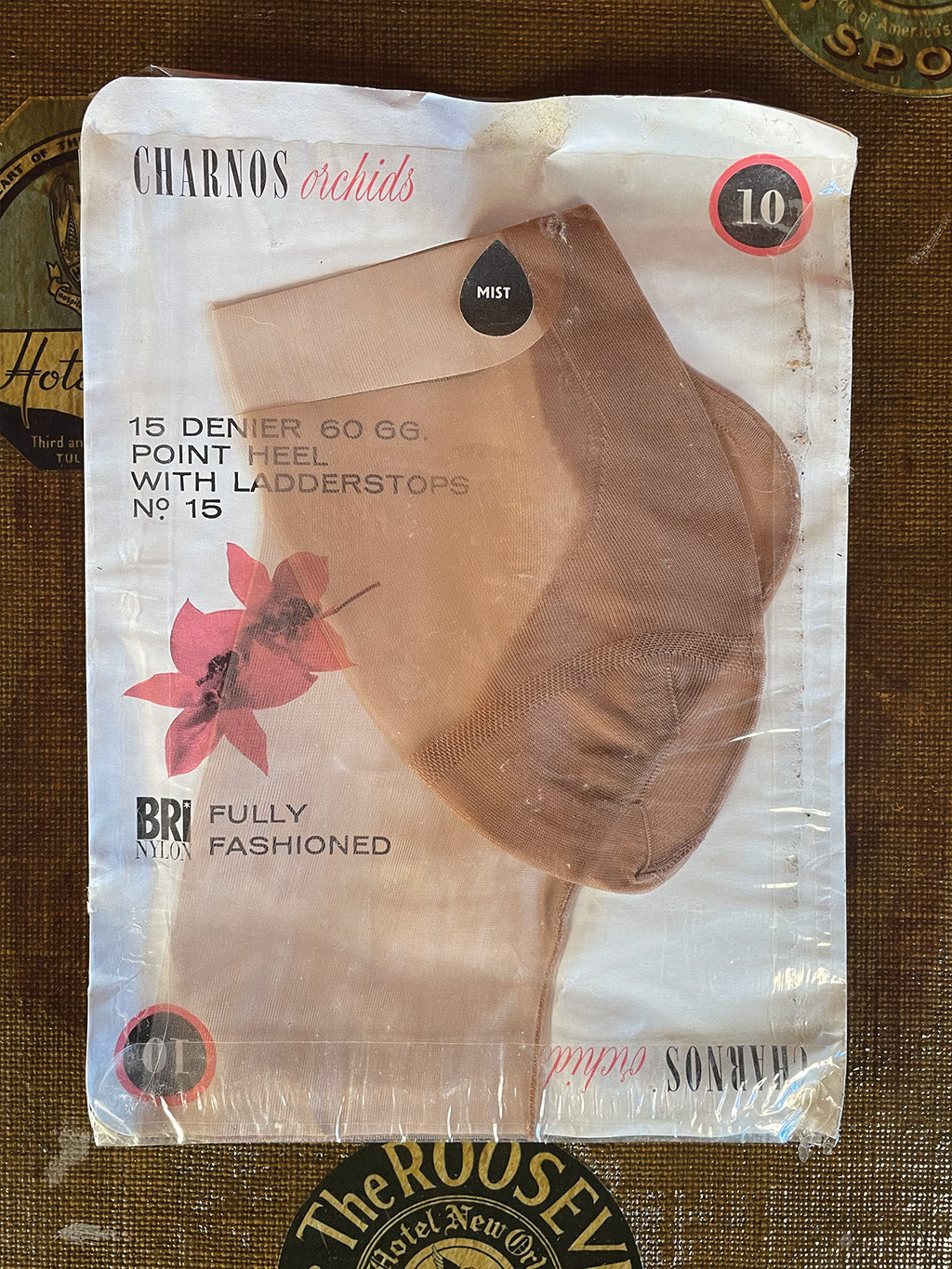 Vintage Charnos Orchids Fully Fashioned Stockings VS051