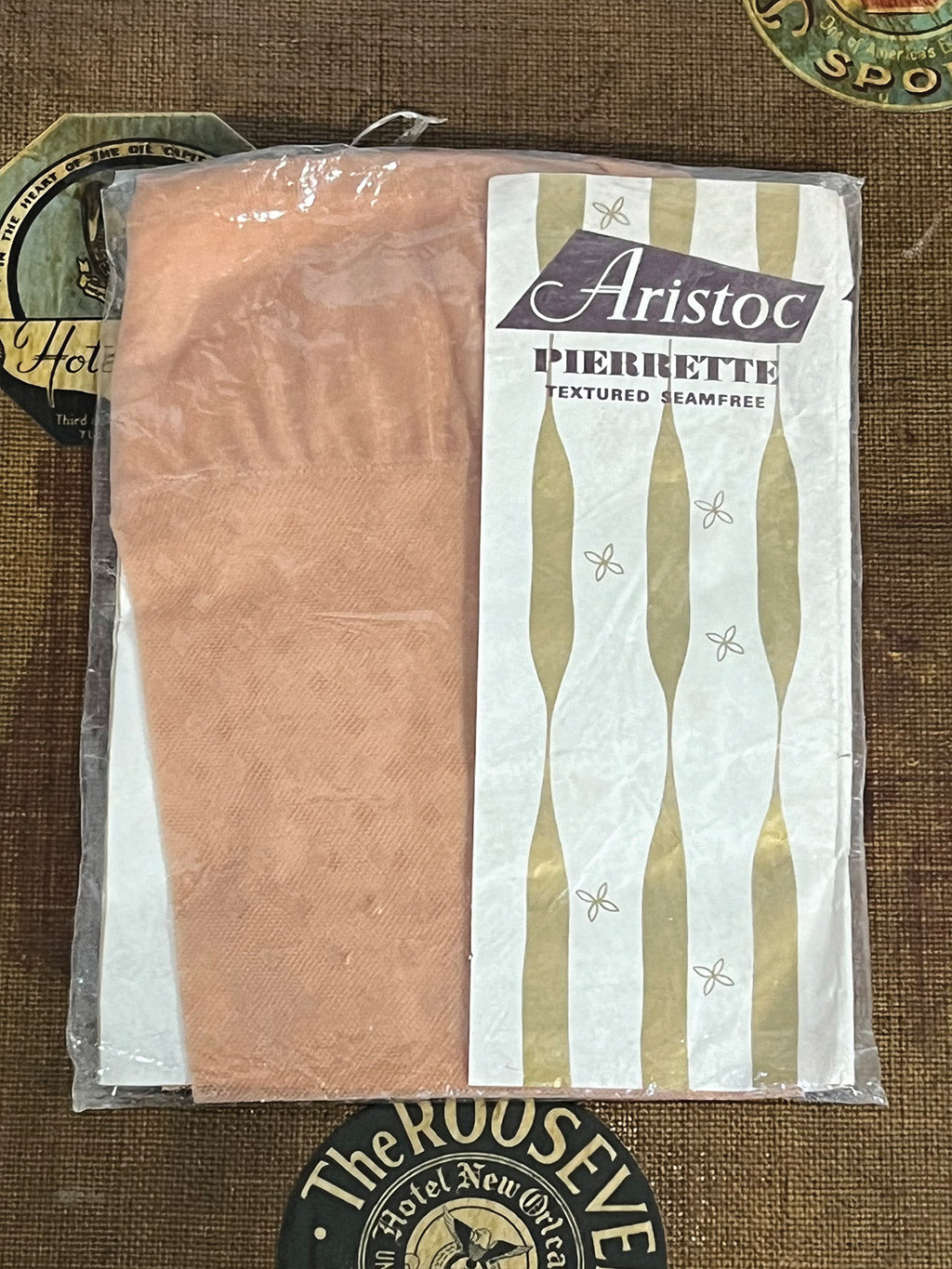 Vintage Aristoc Pierette Stockings, front