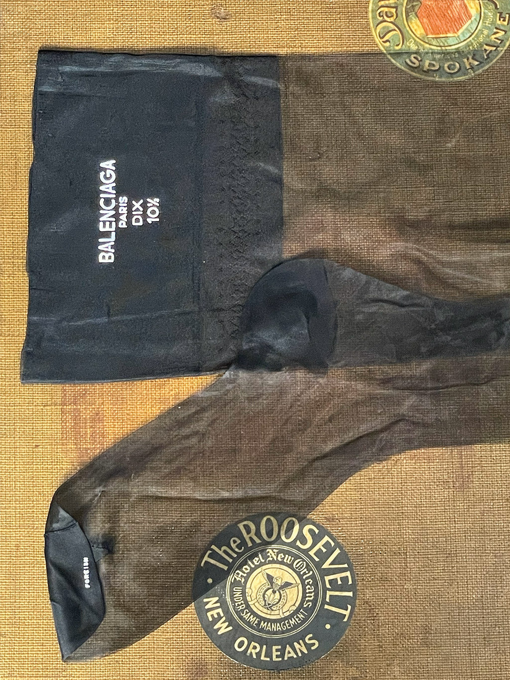Vintage Balenciaga Stockings stocking welt