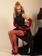 Bas couture merlot H2094
