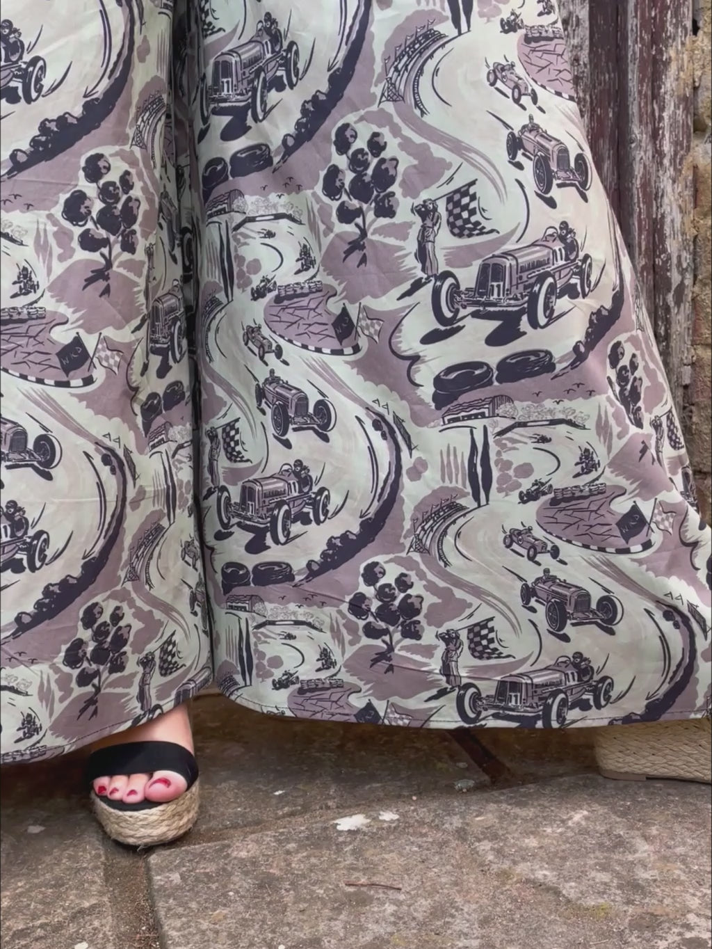 Flora Beach Pyjamas Remus Racetrack