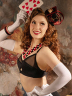 Liz Nouveau Black Retro Bra L6016A