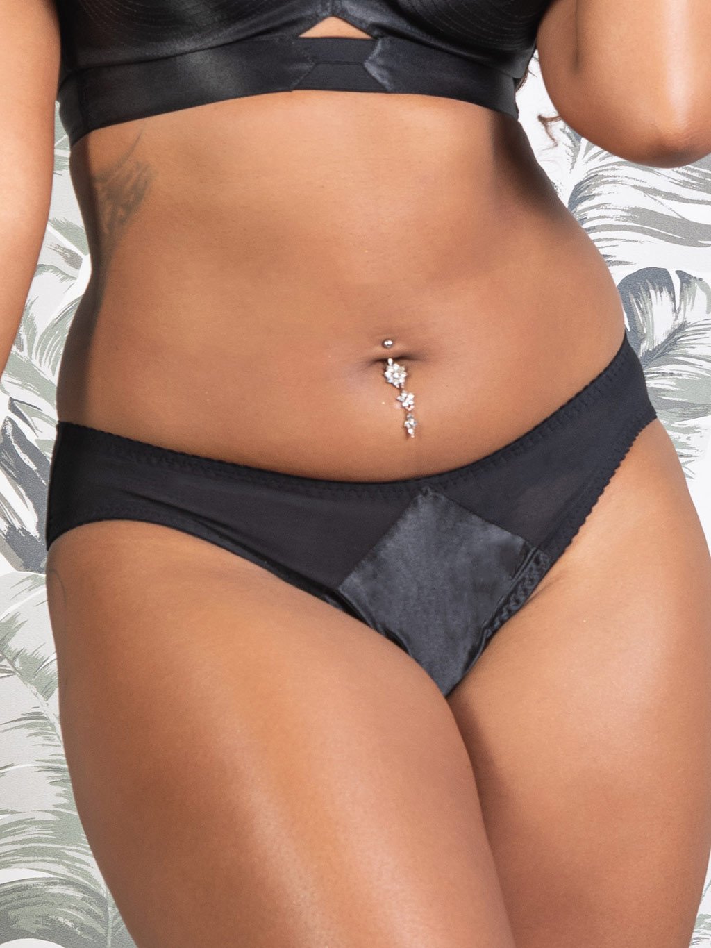 1950s Knickers | Reproduction Little Knickers| Retro Black Knickers