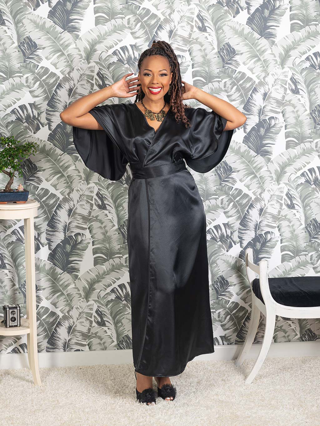 Ordinary Time Robe Vintage Silk Robe